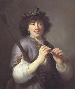 Govert flinck Rembrandt as a shepherd (mk33) oil painting